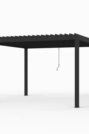 Actieprijs Aluminium Pergola Premium met Lamellen 400 x 400 cm